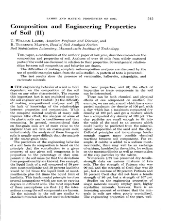 Más sobre Composición y Propiedades de Geotecnia del Suelo (iii)